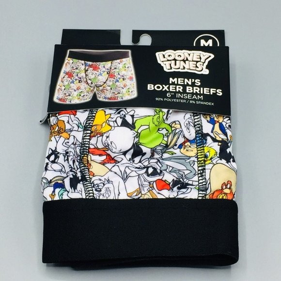 Looney Tunes Men's Boxer Briefs Medium - Picture 1 of 5